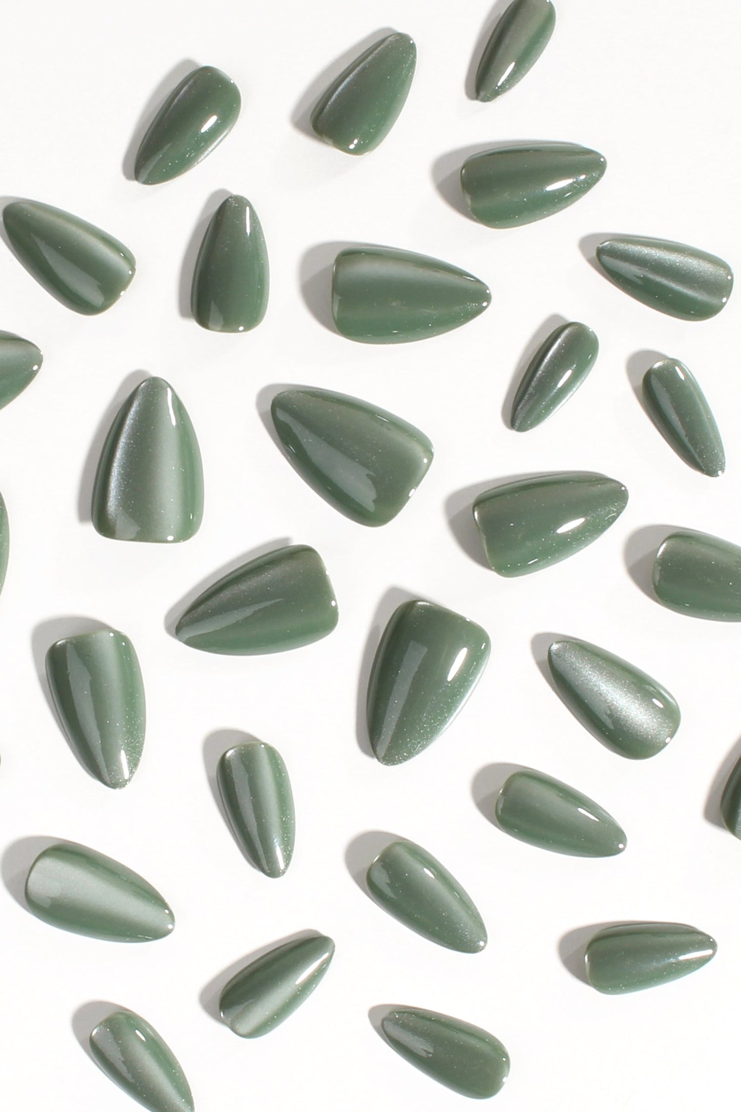 Bonmuz - Sage Quartz | Soft & Durable Press-On Nails