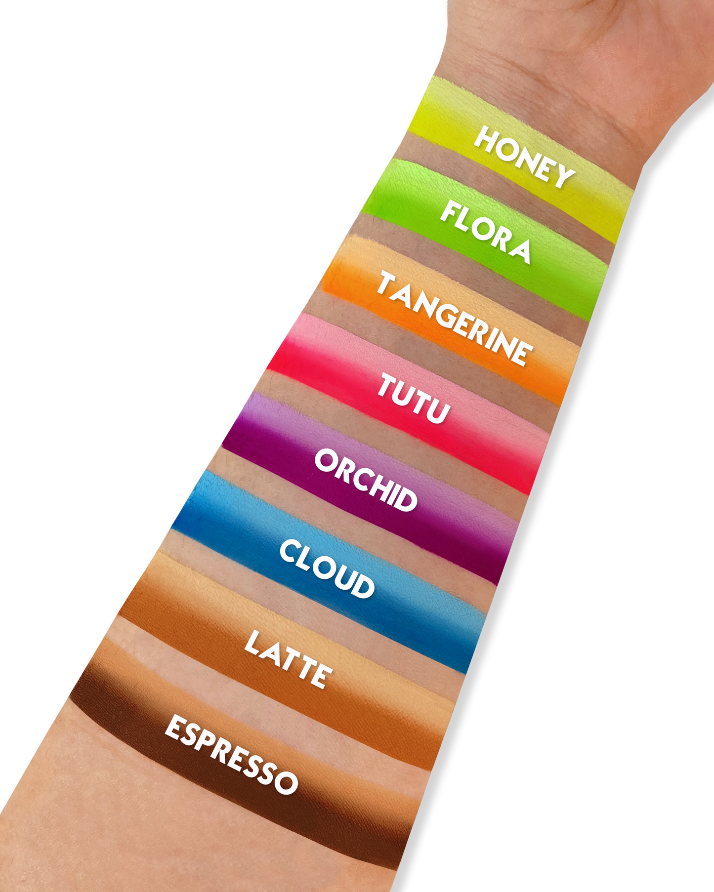 Gavissi Beauty - "TANGERINE"- DOUBLE SPLIT LINER PAN (UV)