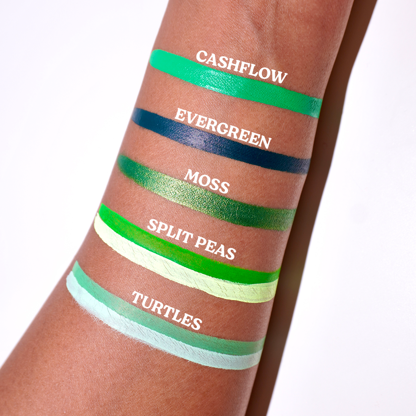 Split Peas (UV Green) Split Liner - Eyeliner - Glisten Cosmetics