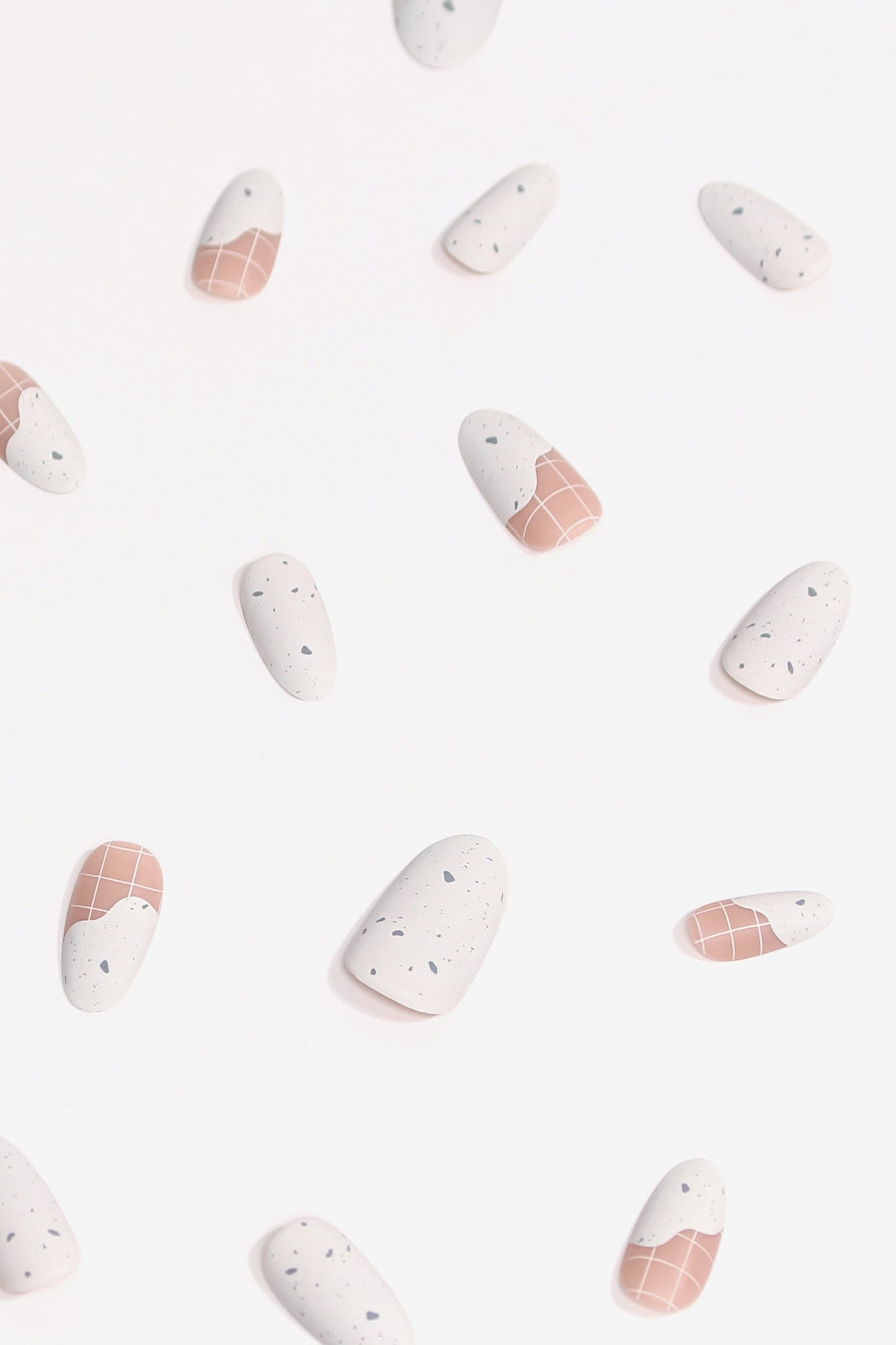 Bonmuz - Sundaes and Cones | Soft & Durable Press-On Nails