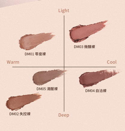 Consistent Nude - Matte Duo Lipstick - Cheeryep