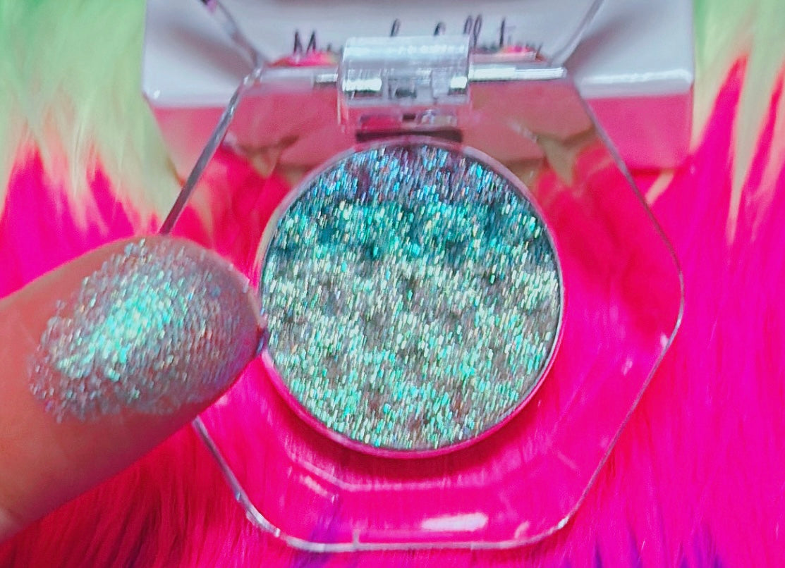 Inked Doll Cosmetics - AQUARIA “MERMAIDIA COLLECTION” PRESSED TRIPLECHROME