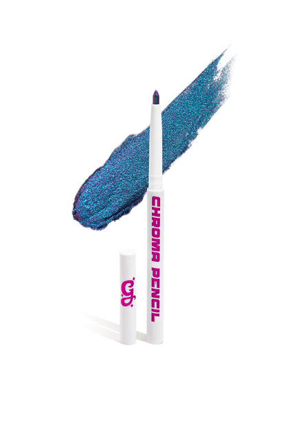 Kunzite Chroma Pencil (Purple/Blue) - Duochrome Pencil - Glisten Cosmetics