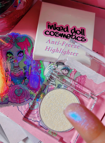 Inked Doll Cosmetics - ANTI-FREEZE “Icy Blue” HIGHLIGHTER