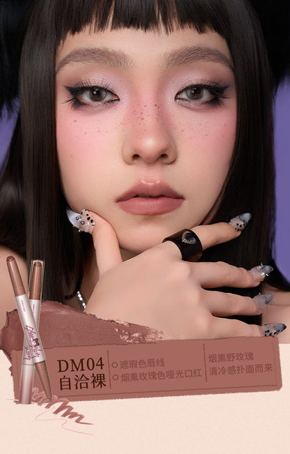 Consistent Nude - Matte Duo Lipstick - Cheeryep