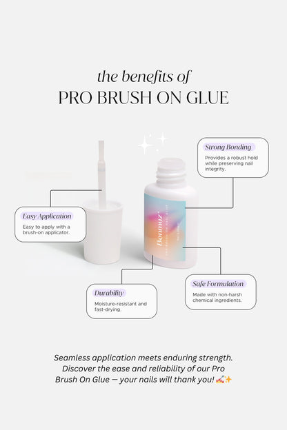 Bonmuz - Pro Brush-On Nail Glue