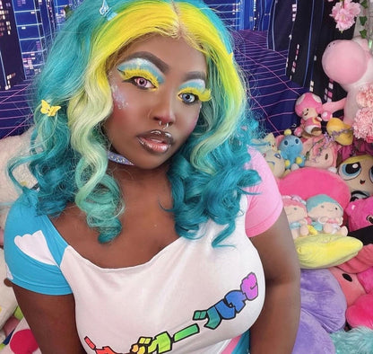 Inked Doll Cosmetics - *GOIN' BANANAS!* (Yellow) DreamDoll Color Lashes !