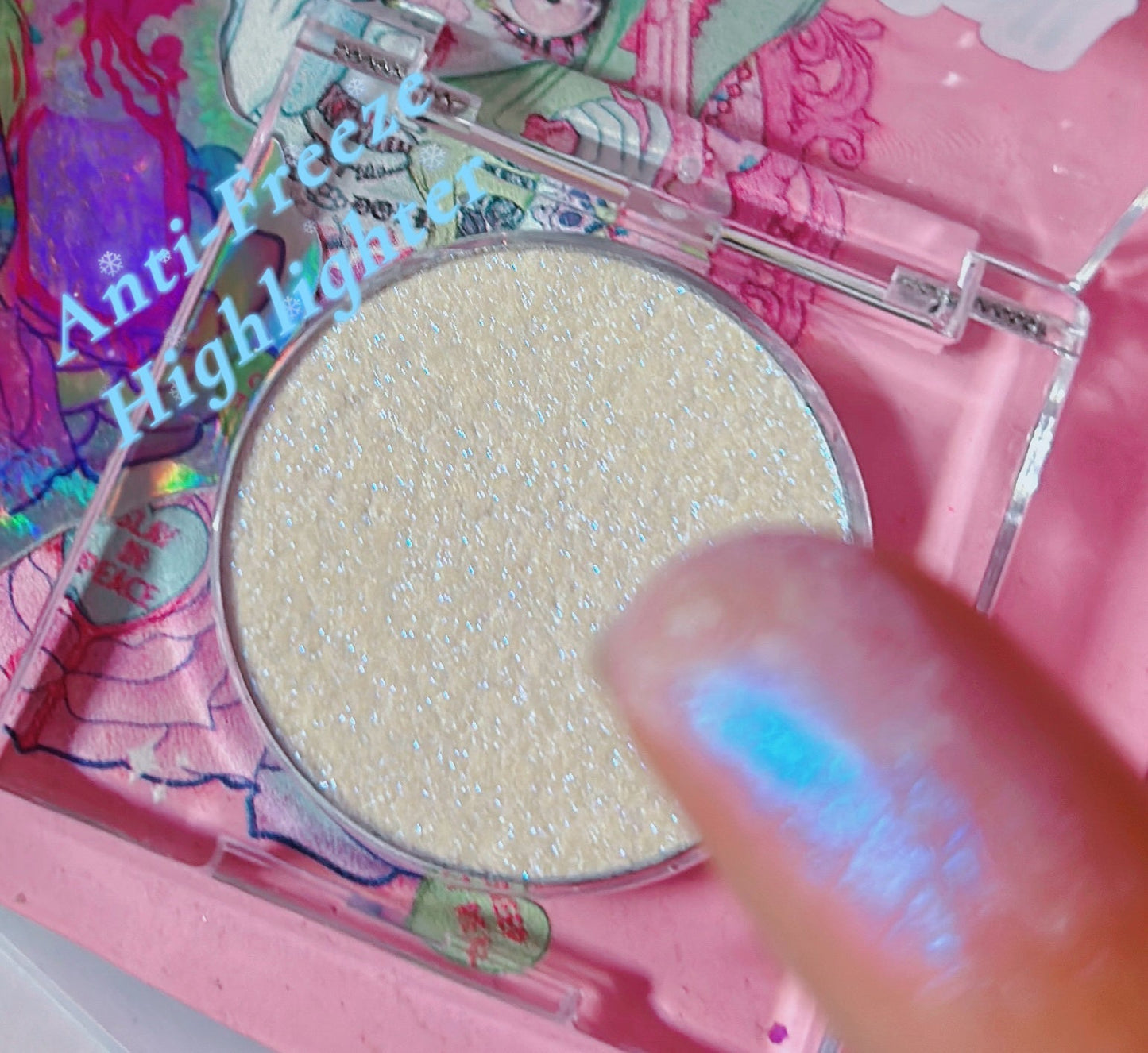 Inked Doll Cosmetics - ANTI-FREEZE “Icy Blue” HIGHLIGHTER