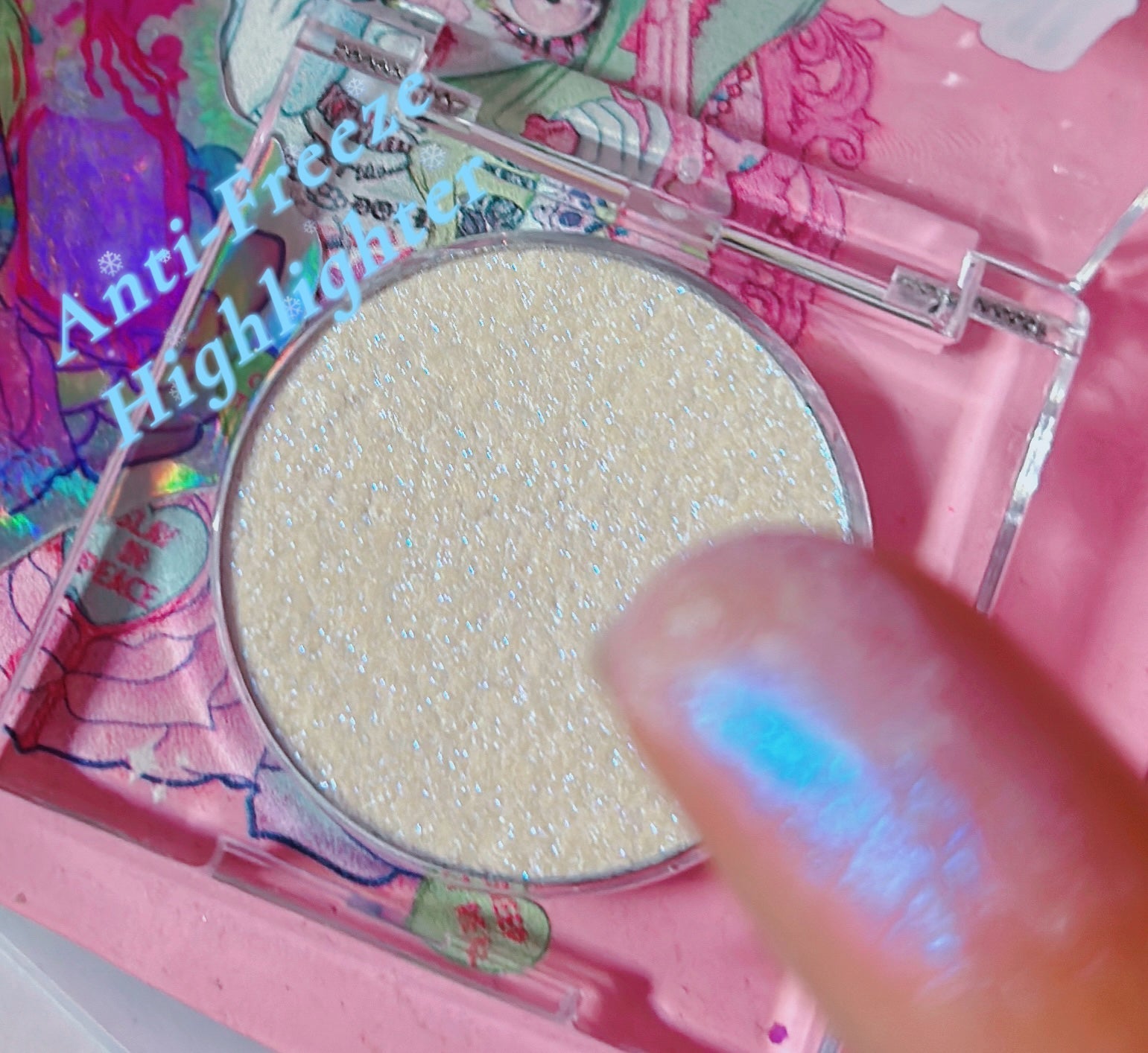 Inked Doll Cosmetics - ANTI-FREEZE “Icy Blue” HIGHLIGHTER