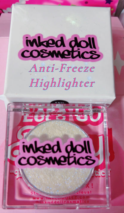 Inked Doll Cosmetics - ANTI-FREEZE “Icy Blue” HIGHLIGHTER