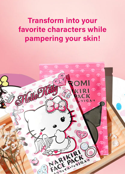 ASUNAROSYA Sanrio Narikiri Face Mask