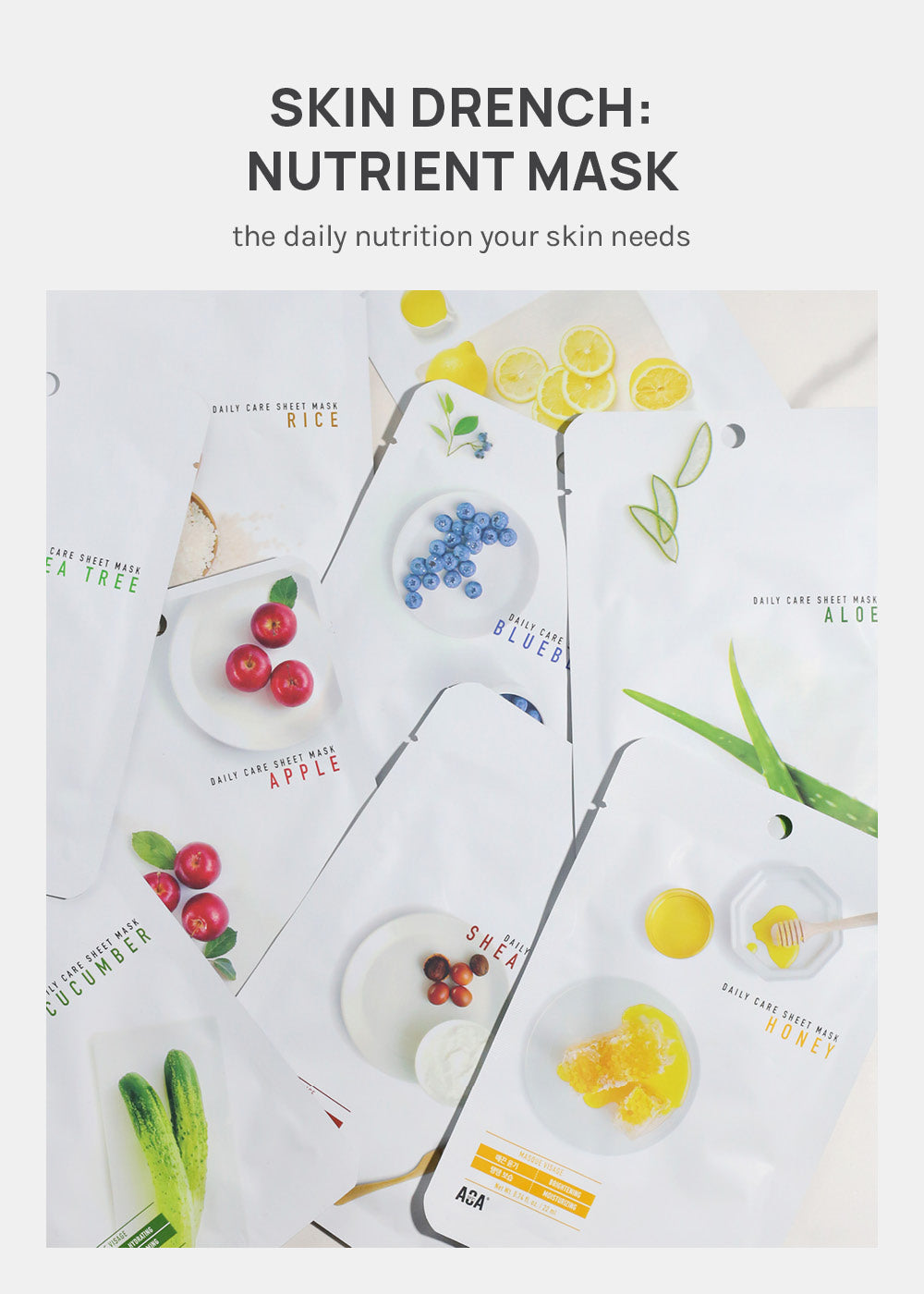 AOA Skin Apple Daily Care Sheet Mask