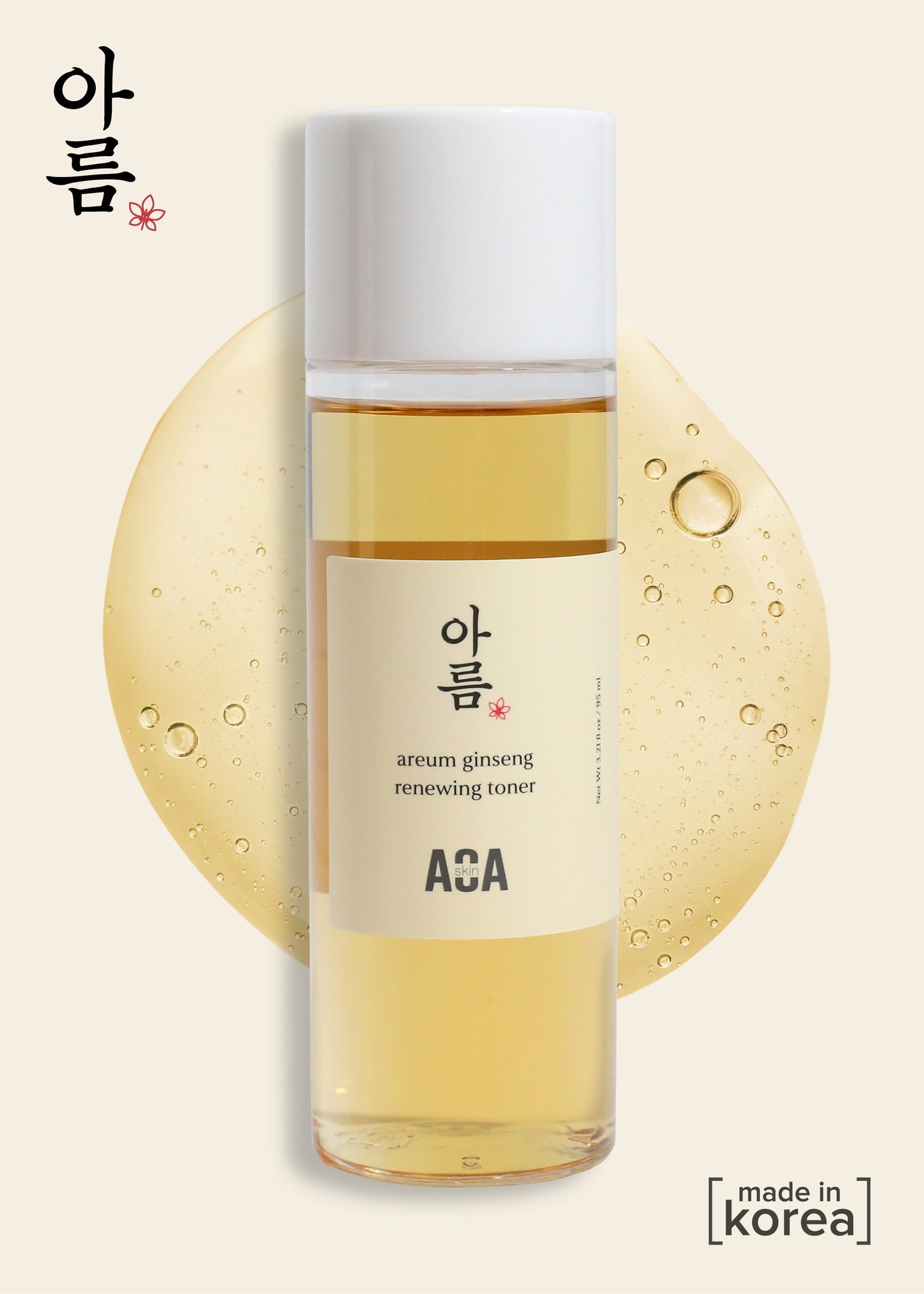 AOA Skin Areum Ginseng Renewing Toner 95ml