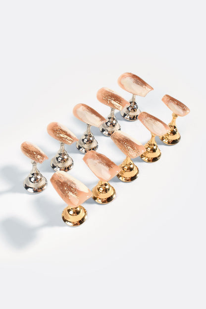 Bonmuz - Gilded Crème | Pro Handmade Gel Nails
