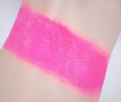Inked Doll Cosmetics - *UV* BALLERINA! (Medium Pink) PRESSED EYESHADOW SINGLE