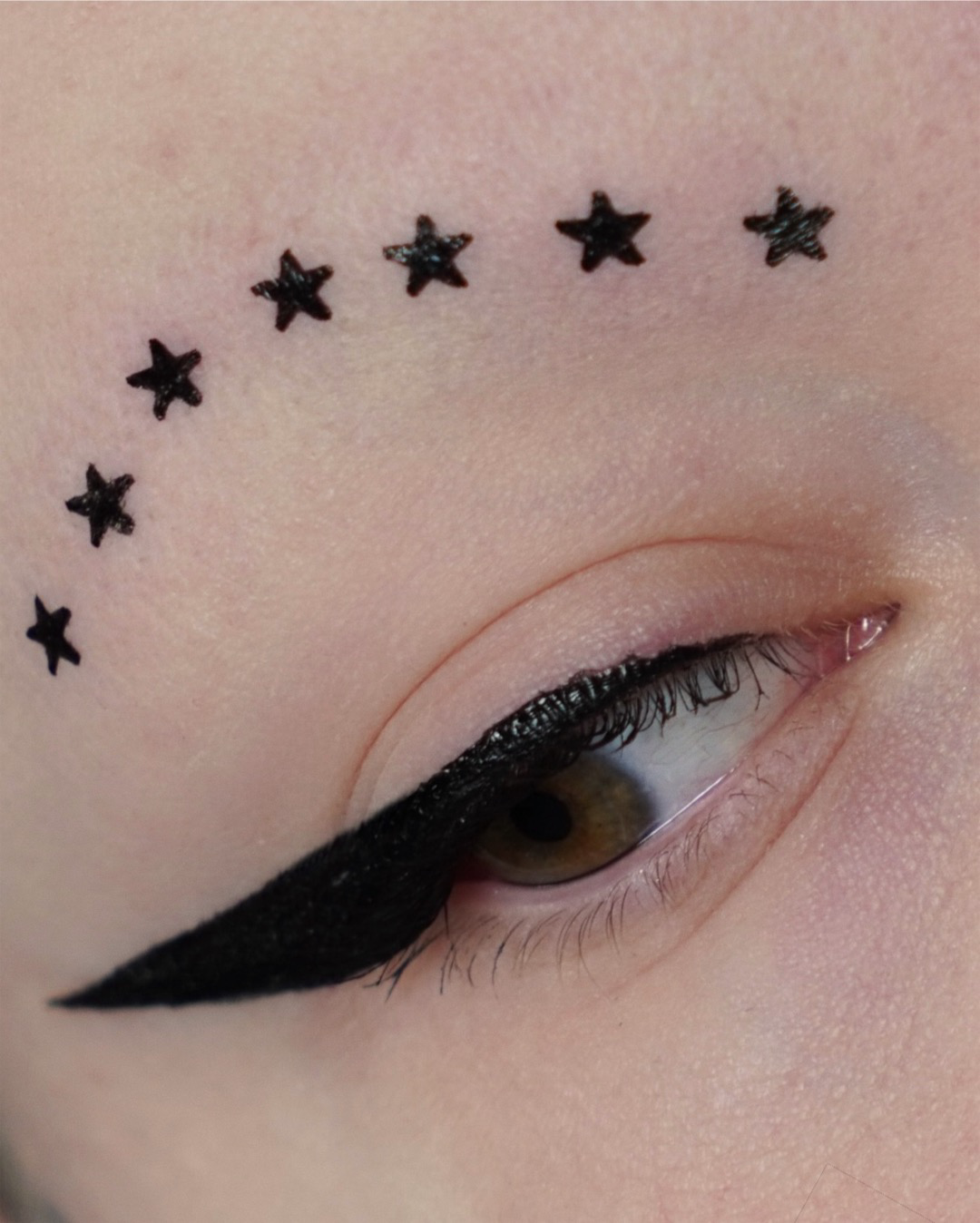 Black Spectra Pen - Star Stamp Liner - Glisten Cosmetics