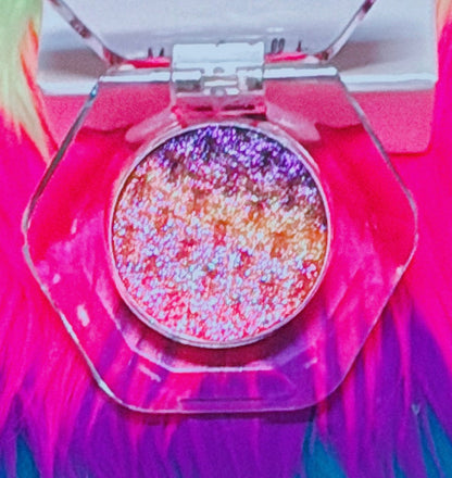 Inked Doll Cosmetics - MER-CHELLA “MERMAIDIA COLLECTION” PRESSED TRIPLECHROME