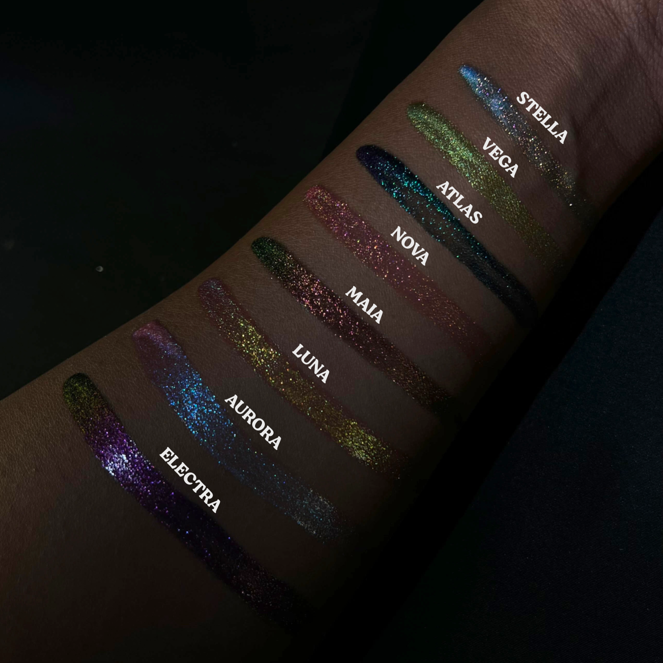 Luna Chroma Gloss (Light Pink/Gold) - Multichrome Lip Gloss - Glisten Cosmetics