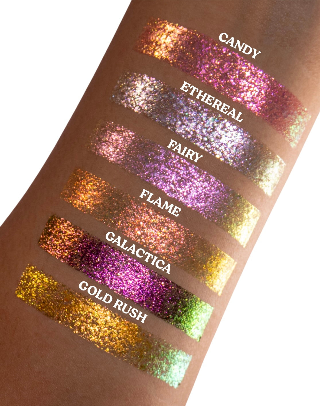 Fairy Chroma Flakes (Peach) - Duochrome Pigment - Glisten Cosmetics