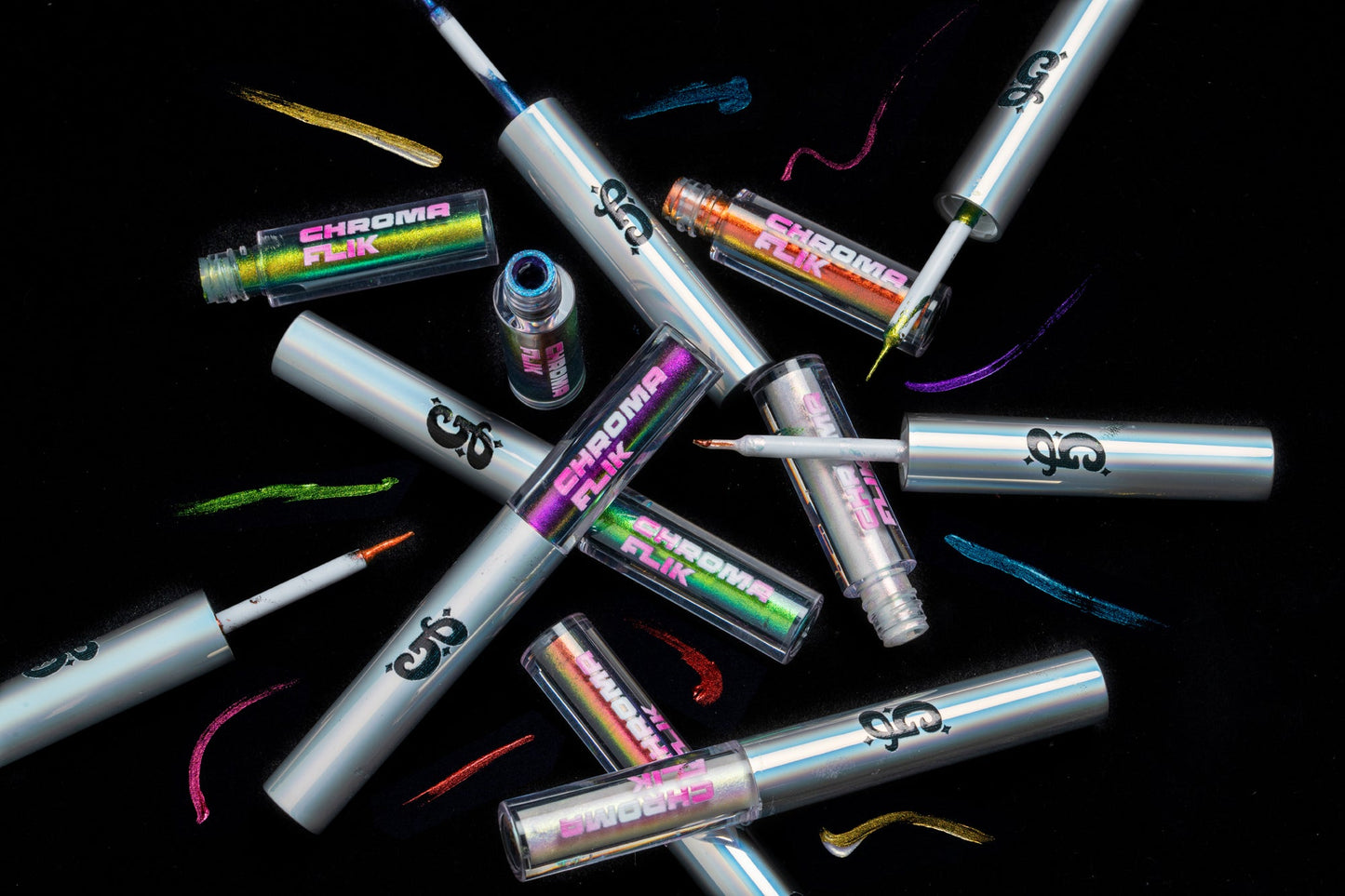 Peacock Chroma Flik (Blue/Green) - Liquid Liner - Glisten Cosmetics