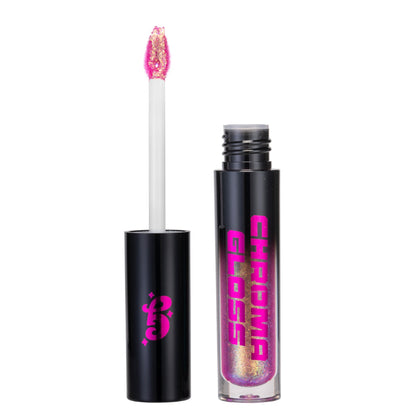 Luna Chroma Gloss (Light Pink/Gold) - Multichrome Lip Gloss - Glisten Cosmetics