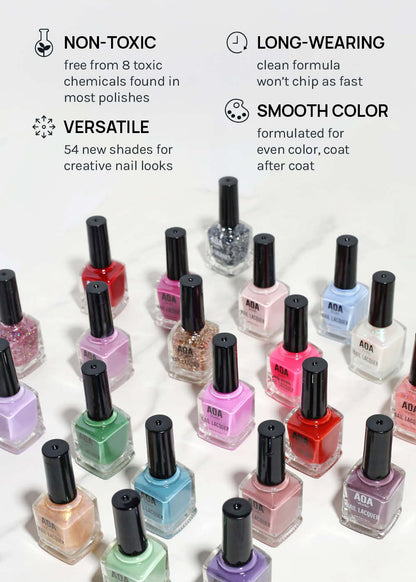 AOA Nail Lacquer – Shimmers