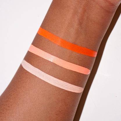 Peach Melba (UV Orange & Peach) Split Liner - Eyeliner - Glisten Cosmetics