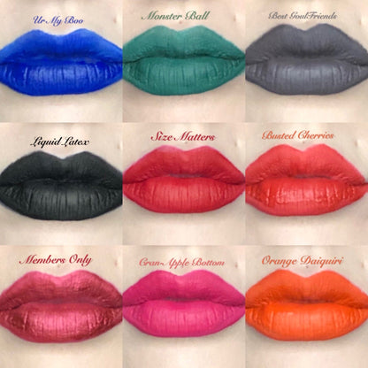 Inked Doll Cosmetics - The "GOTHS!!" DOLLICIOUS MATTE Vegan Liquid Lipstick