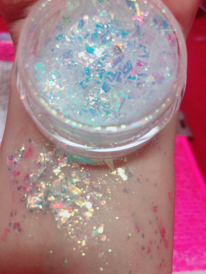 Inked Doll Cosmetics - ETHEREAL Mermaid Jelly (Face/Body/Hair) Glitter Gel