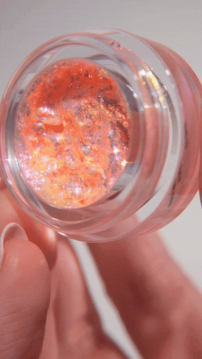 Fairy Chroma Flakes (Peach) - Duochrome Pigment - Glisten Cosmetics