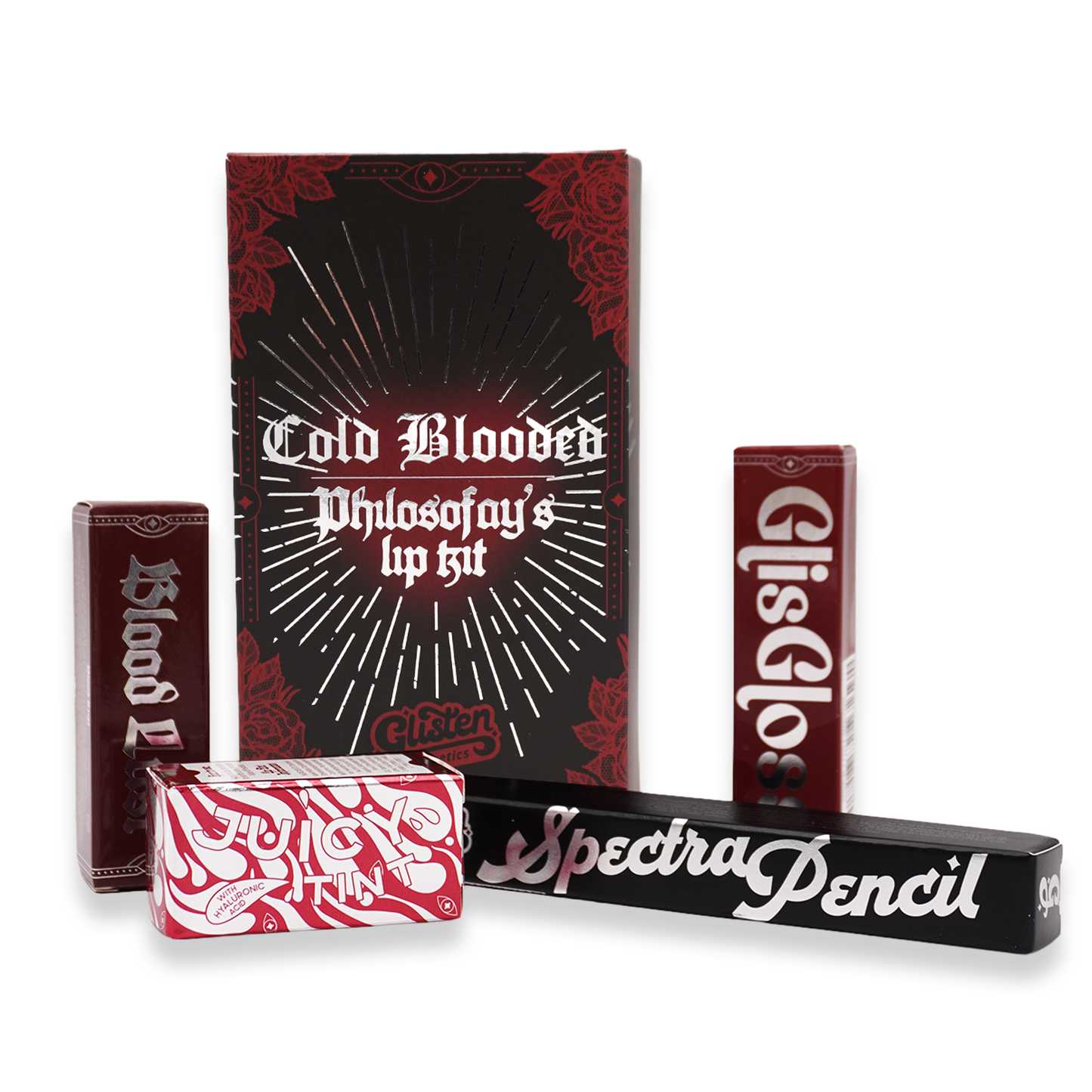 Cold Blooded - Lip Kit - Glisten Cosmetics X Philosofay