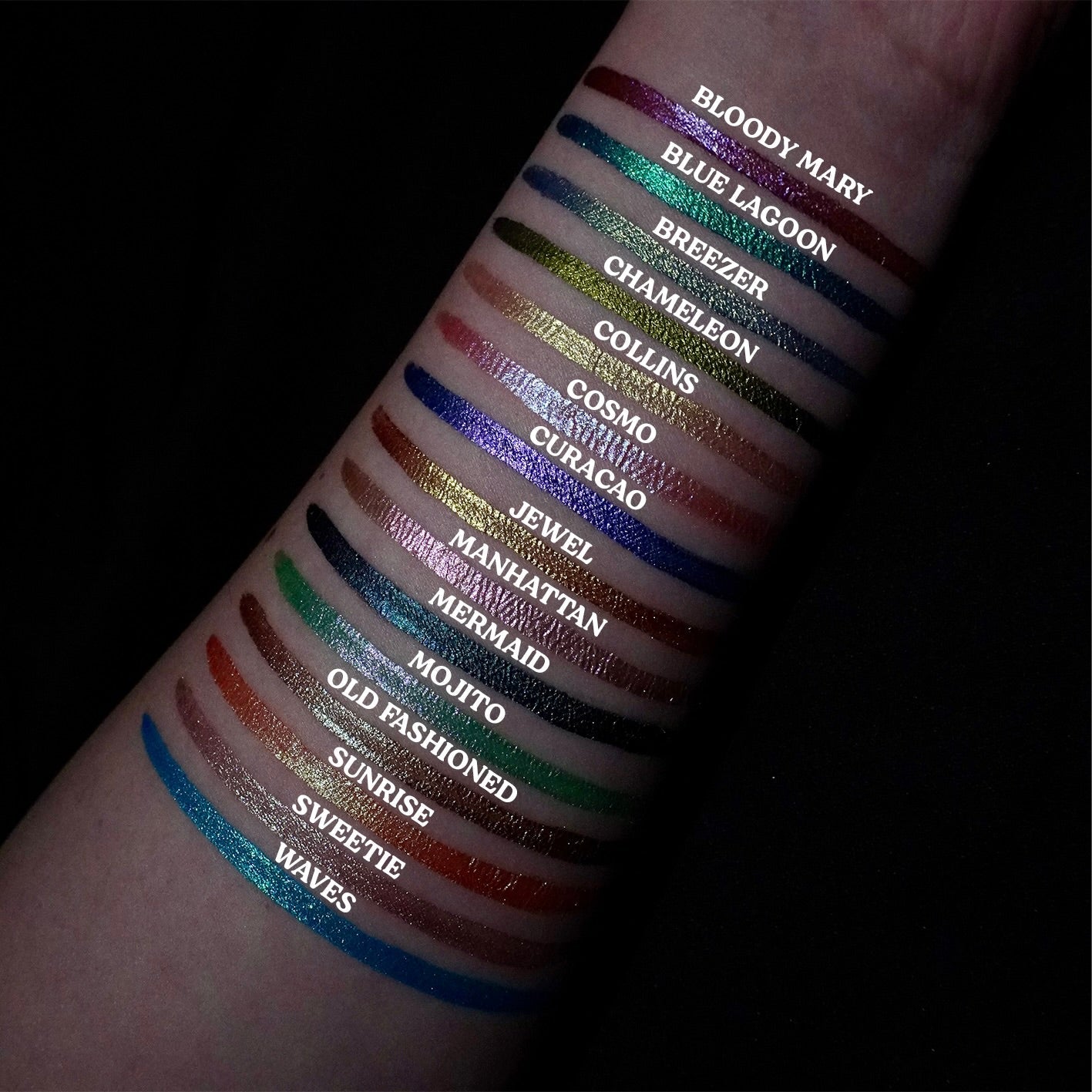 Sunrise (Duochrome Red Gold) Wet Liner® - Eyeliner - Glisten Cosmetics