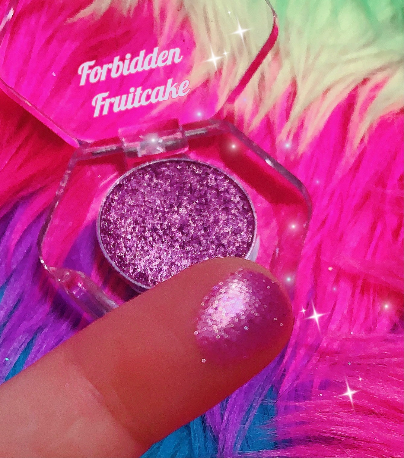 Inked Doll Cosmetics - FORBIDDEN FRUITCAKE Pressed Duochrome