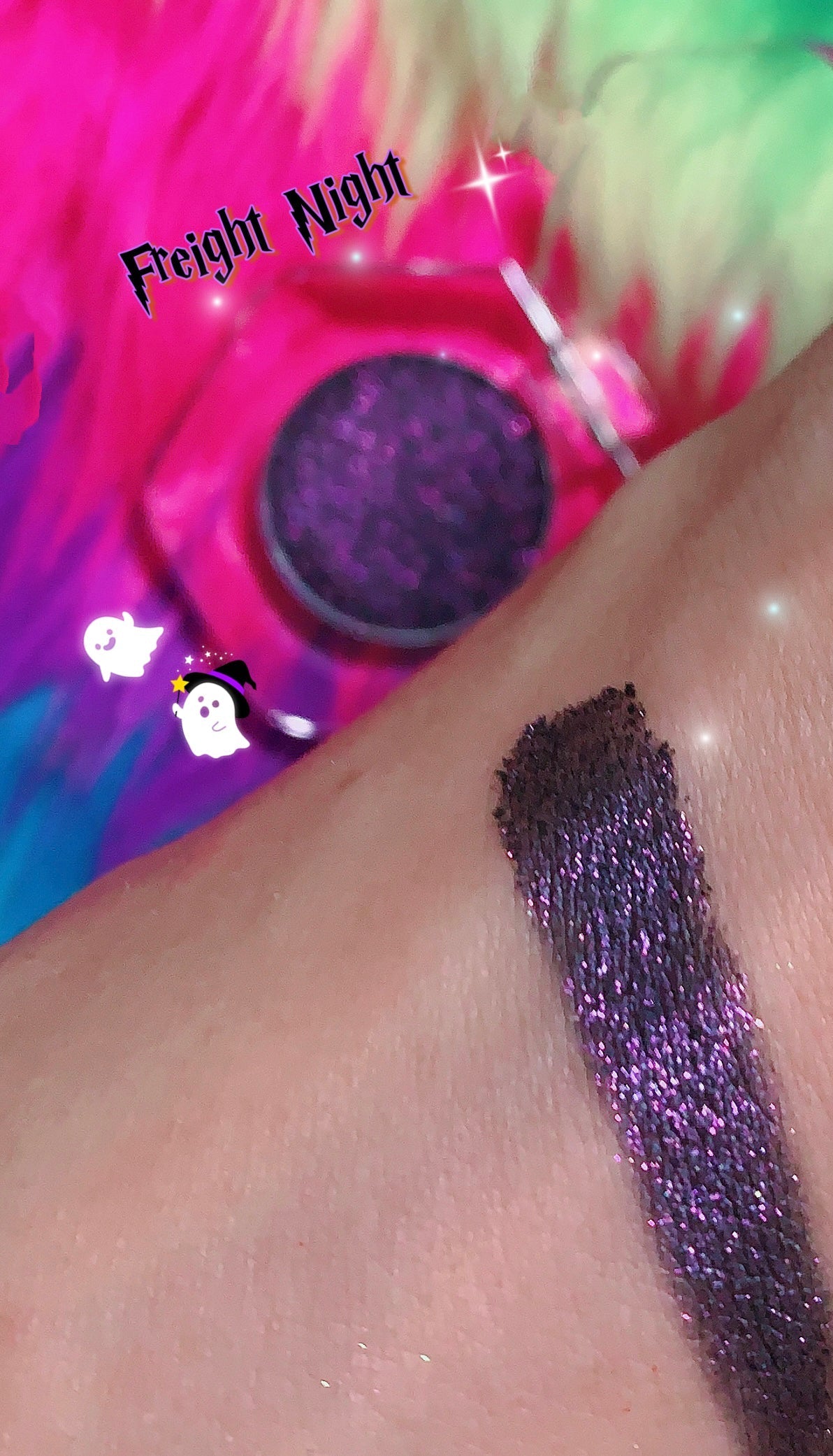 Inked Doll Cosmetics - FREIGHT NIGHT Pressed Duochrome