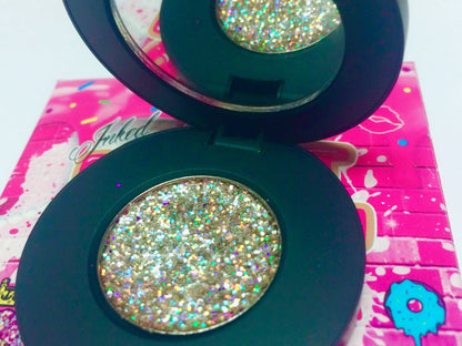 Inked Doll Cosmetics - "HOLLYWOOD!" Single Pressed Glitter Palette