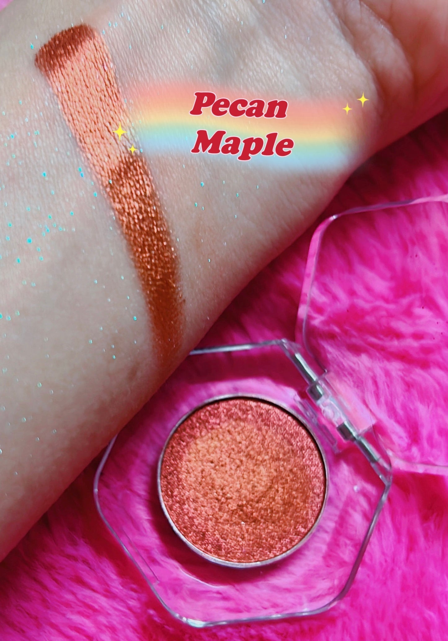 Inked Doll Cosmetics - PECAN MAPLE Pressed Duochrome