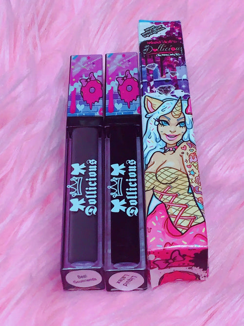 Inked Doll Cosmetics - The "GOTHS!!" DOLLICIOUS MATTE Vegan Liquid Lipstick
