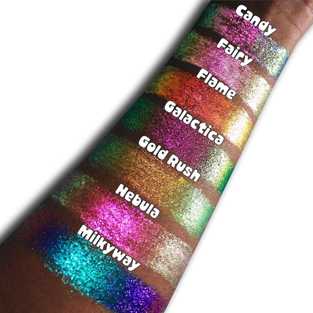 Candy Chroma Flakes (Pink) - Duochrome Pigment - Glisten Cosmetics