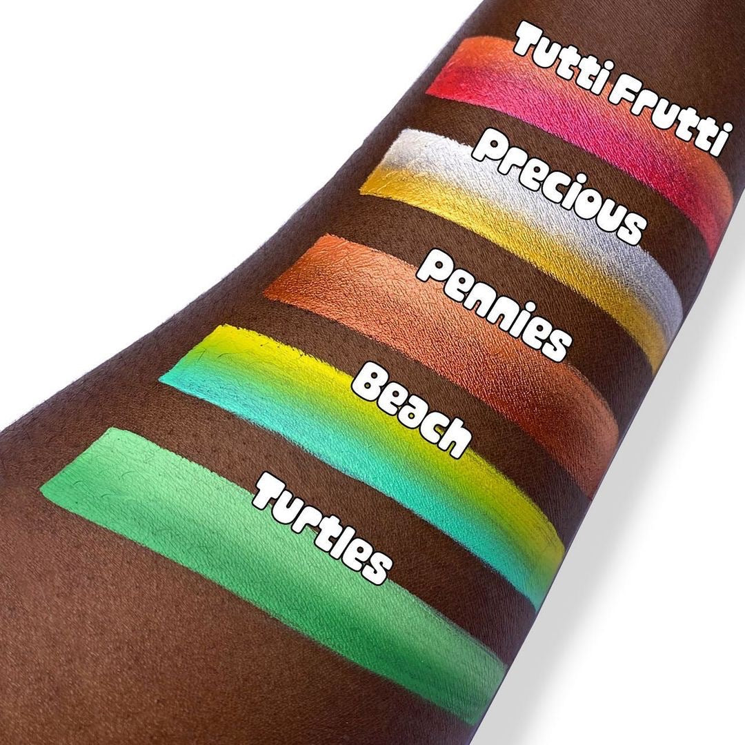 Beach (Turquoise & Yellow) Split Liner - Eyeliner - Glisten Cosmetics