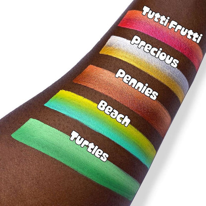 Beach (Turquoise & Yellow) Split Liner - Eyeliner - Glisten Cosmetics