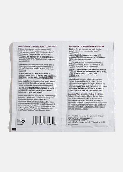 Difeel Pomegranate & Manuka Honey Shampoo & Conditioner Packet