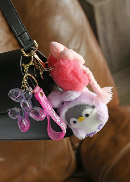 Fluffy Braid Cutie Bag Charm