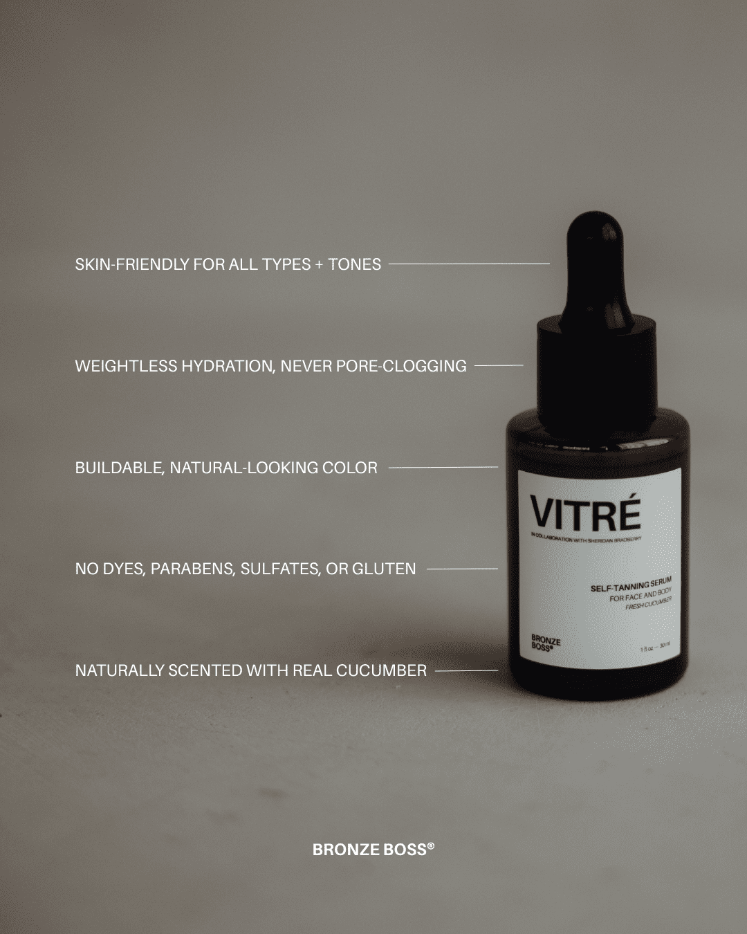 BRONZE BOSS - Vitré (Self-Tanning Serum)