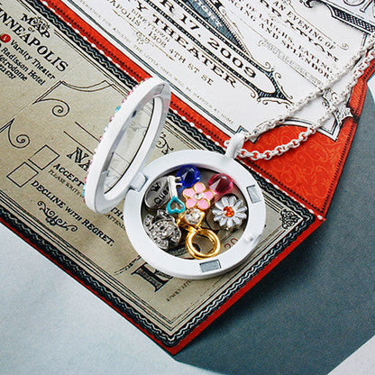 Beauty Queen Hairdryer Locket Charm