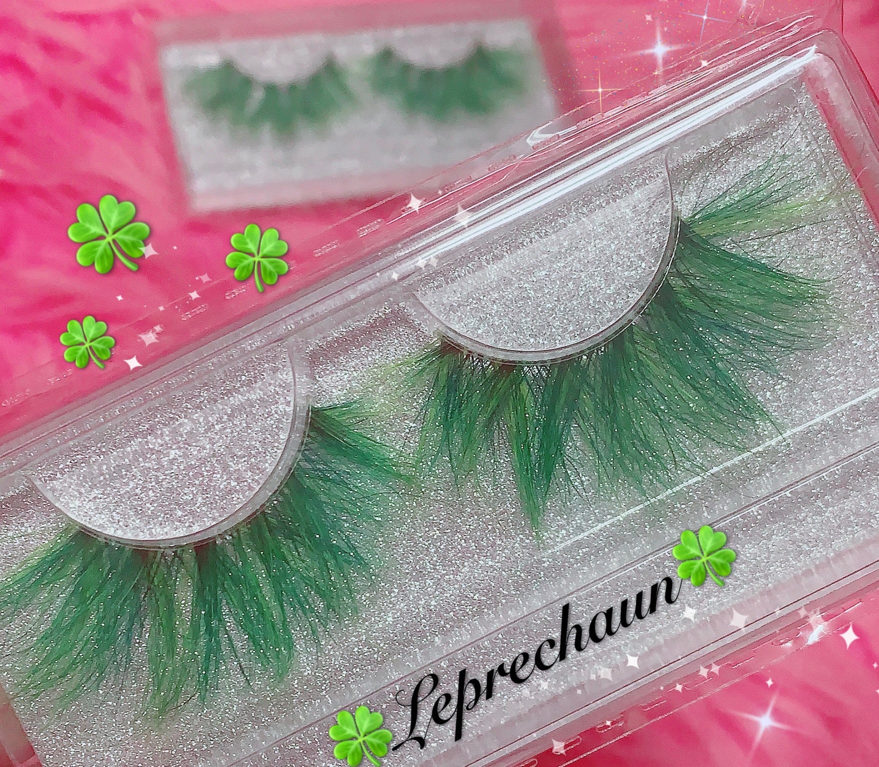 Inked Doll Cosmetics - *LEPRECHAUN* (Green) DreamDoll Color Lashes !
