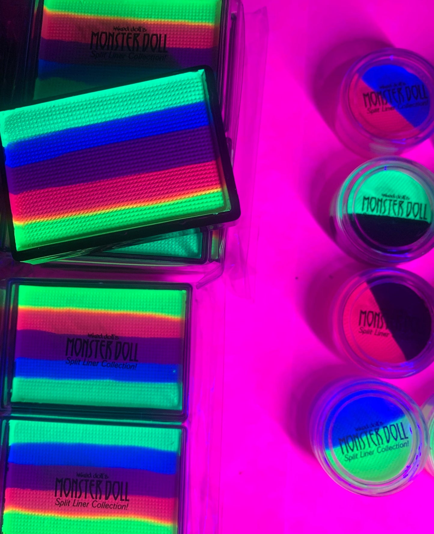 Inked Doll Cosmetics - *UV* UNICORN PASTEL PRIDE Striped Wet Liner