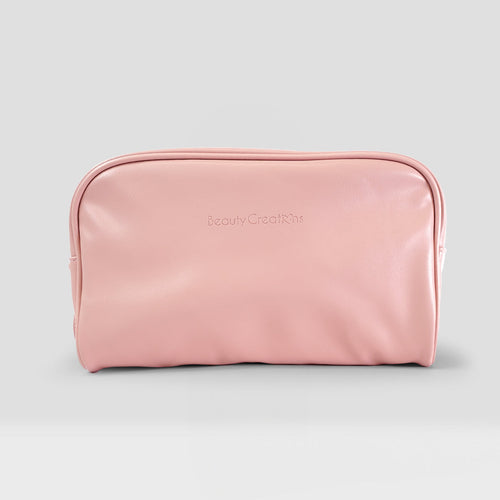 Pink Cosmetic Glam Pouch