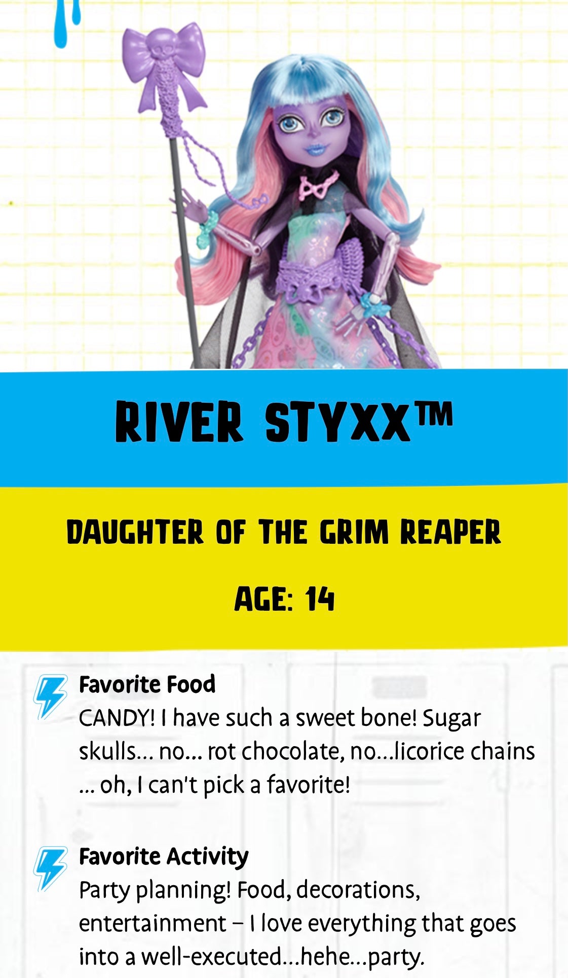 Inked Doll Cosmetics - (HUGE!) Monster Doll RIVER STYXX *UV Neon Pastel* SPLIT LINER/FACE/BODY PAINT