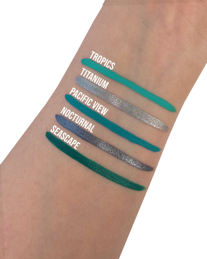 Gavissi Beauty - "SEASCAPE" SINGLE LINER PAN (SATIN)