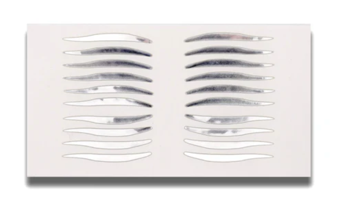Face Lace x Glisten Cosmetics Chrome Liners - Chrome Makeup Stickers